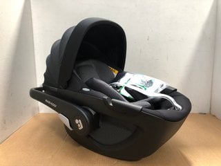 MAXI-COSI PEBBLE 360 BABY CAR SEAT IN ESSENTIAL BLACK- RRP £158.00: LOCATION - C2