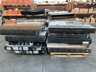 (COLLECTION ONLY) 6 X PALLETS OF ASSORTED TVS (SPARES & REPAIRS ONLY, PCB REMOVED): LOCATION - B6