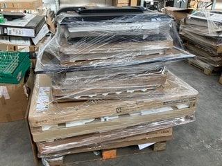 PALLET OF ASSORTED TVS (SPARES & REPAIRS ONLY, PCB REMOVED): LOCATION - B8 (KERBSIDE PALLET DELIVERY)