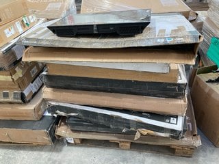 (COLLECTION ONLY) 3 PALLETS OF ASSORTED SPARE AND REPAIR TVS (MAINBOARDS REMOVED): LOCATION - A8