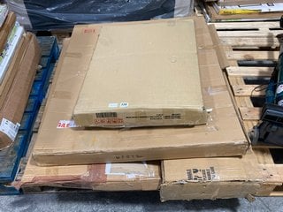 PALLET OF ASSORTED INCOMPLETE FLATPACK FURNITURE ITEMS TO INCLUDE STRATFORD 3DRW2DR WARDROBE: LOCATION - A5 (KERBSIDE PALLET DELIVERY)