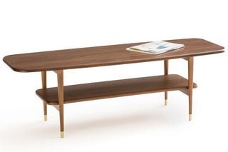 LA REDOUTE WATFORD VINTAGE WALNUT VENEER COFFEE TABLE. RRP - £375: LOCATION - B1