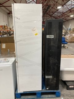 PALLET OF ASSORTED APPLIANCES TO INCLUDE ELECTRIQ INTEGRATED COLUMN FREEZER: LOCATION - A7 (KERBSIDE PALLET DELIVERY)