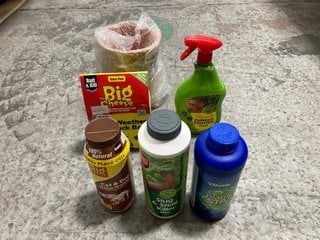 (COLLECTION ONLY) QTY OF ASSORTED CHEMICALS TO INCLUDE THE BIG CHEESE ALL-WEATHER RAT BAIT (PLEASE NOTE: 18+YEARS ONLY. ID MAY BE REQUIRED): LOCATION - AR16