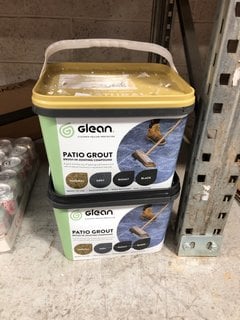 (COLLECTION ONLY) 2 X TUBS OF GLEAN PATIO GROUT: LOCATION - AR15