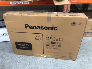 PANASONIC 40" MS360 SERIES SMART TV - MODEL NO. TX-40MS360B RRP £299: LOCATION - AR8