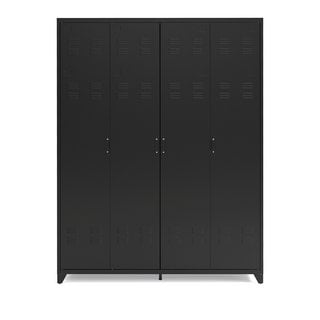 LA REDOUTE HIBA 4-DOOR STEEL CABINET. RRP - £1025: LOCATION - A1