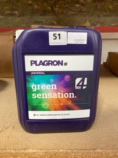 (COLLECTION ONLY) 2 X PLAGRON UNIVERSAL GREEN SENSATION 4-IN-1 PLANT FERTILIZER: LOCATION - AR1