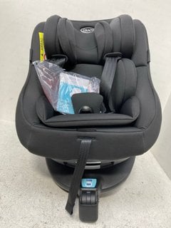 GRACO TURN2ME ROTATING ISOFIX CAR SEAT IN BLACK - RRP £149: LOCATION - A1