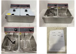 DUAL COMMERCIAL ELECTRIC FRYER: LOCATION - A1