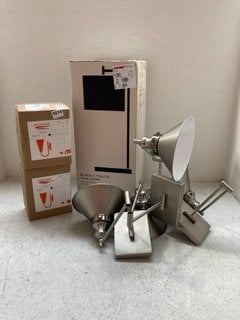 QTY OF ASSORTED JOHN LEWIS & PARTNERS LIGHTING ITEMS TO INCLUDE ANYDAY LULU WALL LIGHT: LOCATION - AR3