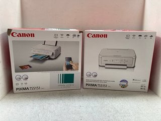 2 X CANON PIXMA TS5151 PRINTER AND SCANNERS: LOCATION - AR3