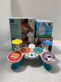 QTY OF ASSORTED BABY ITEMS TO INCLUDE TOMMEE TIPPEE MADE FOR ME IN BRA WEARABLE BREAST PUMP: LOCATION - AR5