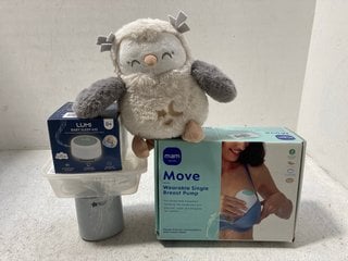 QTY OF ASSORTED BABY ITEMS TO INCLUDE LUMI BABY SLEEP AID: LOCATION - AR5