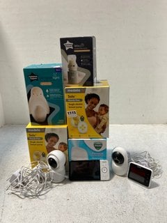 QTY OF ASSORTED BABY ITEMS TO INCLUDE TOMMEE TIPPEE PENGUIN LIGHT: LOCATION - AR5