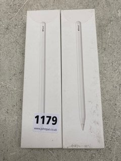 2 X APPLE PENCILS - COMBINED RRP £158: LOCATION - AR9