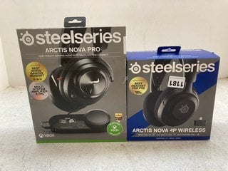 STEELSERIES ARCTIS NOVA 4P WIRELESS GAMING HEADSET TO INCLUDE STEELSERIES ARCTIS NOVA PRO GAMING HEADSET: LOCATION - AR9