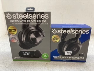 STEELSERIES ARCTIS NOVA 4P WIRELESS GAMING HEADSET TO INCLUDE STEELSERIES ARCTIS NOVA PRO GAMING HEADSET: LOCATION - AR9