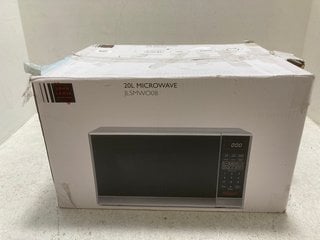 JOHN LEWIS & PARTNERS JLSMWO08 20L MICROWAVE IN SILVER: LOCATION - AR11