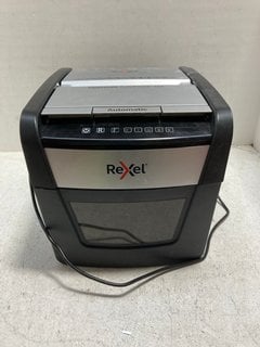 REXEL OPTIMUM AUTO-FEED 100M PAPER SHREDDER: LOCATION - AR12