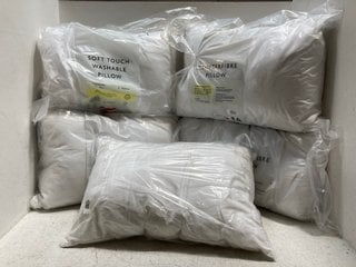 5 X ASSORTED JOHN LEWIS & PARTNERS BEDDING ITEMS TO INCLUDE CLUSTER FIBRE PILLOW: LOCATION - AR13