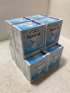 10 X BOXES OF APTAMIL FROM BIRTH STARTER PACK FIRST INFANT MILK - BBE 21/11/24: LOCATION - AR17