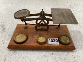 LATE 19TH CENTURY BALANCE SCALES: LOCATION - AR19