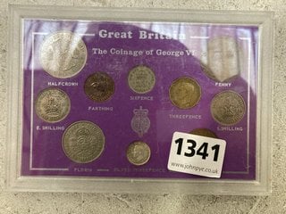 COINAGE OF GEORGE VI SET: LOCATION - AR19