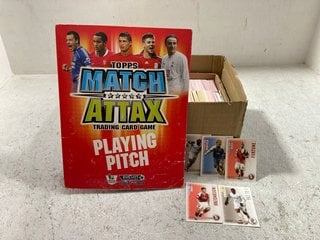 SEVERAL THOUSAND MATCH ATTAX FOOTBALL COLLECTOR'S CARDS AND THREE MATCH CARDS: LOCATION - AR19