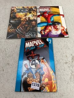 3 X MARVEL GRAPHIC NOVELS: LOCATION - AR19