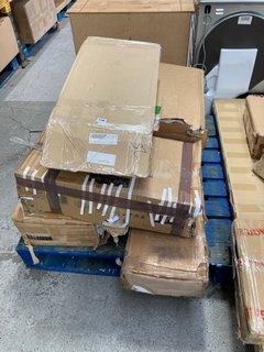 PALLET OF ASSORTED FLATPACK FURNITURE: LOCATION - B1 (KERBSIDE PALLET DELIVERY)