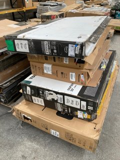 PALLET OF ASSORTED TV'S - SPARES AND REPAIRS ONLY (PCB BOARD REMOVED): LOCATION - B4 (KERBSIDE PALLET DELIVERY)