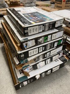 PALLET OF ASSORTED TV'S - SPARES AND REPAIRS ONLY (PCB BOARD REMOVED): LOCATION - B4 (KERBSIDE PALLET DELIVERY)