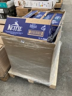 PALLET OF KETTLE BALSAMIC VINEGAR OF MODENA POTATO CHIPS - BBE 24/08/24: LOCATION - B4 (KERBSIDE PALLET DELIVERY)