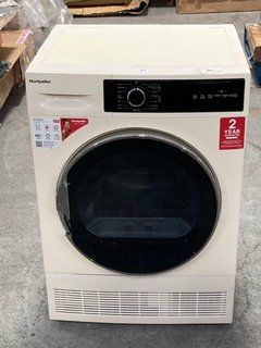 MONTPELLIER 8KG CREAM CONDENSER DRYER - MODEL MTDC8SDC - RRP £358: LOCATION - B2