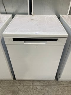 COOKOLOGY 13 PLACE SETTING FREESTANDING DISHWASHER IN WHITE - RRP £270: LOCATION - B9