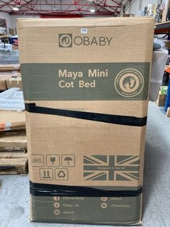 OBABY MAYA MINI COT BED: LOCATION - A4