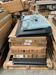 PALLET OF ASSORTED TVS - SPARES & REPAIRS - (PCB BOARDS REMOVED) TO INCLUDE MODELS PANASONIC MX600 & RGA RTQ43UN1: LOCATION - A7 (KERBSIDE PALLET DELIVERY)