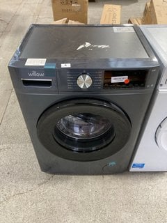 WILLOW GREY WASHING MACHINE 8KG 1400 SPIN WASHING MACHINE - MODEL WWMA81400IG - RRP £289: LOCATION - B1