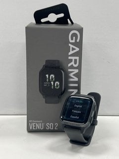 GARMIN VENU SQ 2 SMARTWATCH IN GREY: MODEL NO 010-02701-10 (WITH BOX, UNIT ONLY) [JPTM126293]