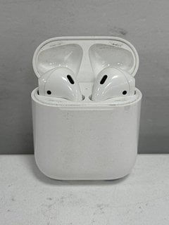 APPLE AIRPODS EARBUDS IN WHITE: MODEL NO A1602, A1523, A1722 [JPTM126276]