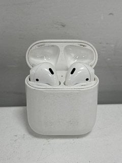 APPLE AIRPODS EARBUDS IN WHITE: MODEL NO A1602, A2031, A2032 [JPTM126303]