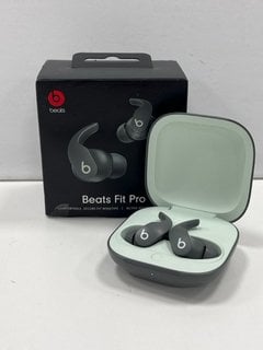 BEATS FIT PRO WIRELESS EARPHONES IN SAGE GREY: MODEL NO A2578 (WITH BOX, UNIT ONLY) [JPTM126329]