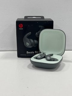 BEATS FIT PRO WIRELESS EARPHONES IN SAGE GREY: MODEL NO A2578 (WITH BOX, UNIT ONLY) [JPTM126374]