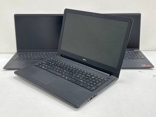 3 X ASSORTED DELL LAPTOPS (UNIT ONLY, TO INCLUDE 2X DELL VOSTRO 15 3515 & 1X DELL INSPIRON 15 3552. SPARES + REPAIRS, BIOS PASSWORD PROTECTED) [JPTM125853]