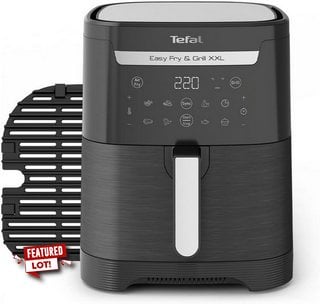 TEFAL 6.5L EASY FRY & GRILL XXL KITCHEN APPLIANCE IN BLACK: MODEL NO SERIE LF17-P (WITH BOX & ALL ACCESSORIES) [JPTM125782]