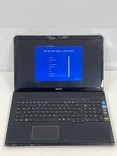 SONY VAIO 1 TB LAPTOP IN BLACK: MODEL NO SVE171A11M (WITH CHARGING CABLE) INTEL CORE I7-3612QM @ 2.10GHZ, 8 GB RAM, 17.3" SCREEN, MICROSOFT BASIC DISPLAY ADAPTER [JPTM126400]