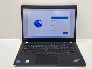 LENOVO THINKPAD P14S GEN 2 256 GB LAPTOP IN BLACK (UNIT ONLY) 11TH GEN INTEL CORE I7-1185G7 @ 3.00GHZ, 16 GB RAM, 14.0" SCREEN, NVIDIA T500 [JPTM125750]