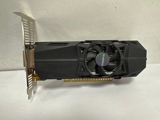 GIGABYTE GEFORCE GTX 1050 OC LOW PROFILE 3G GRAPHICS CARD: MODEL NO GV-N1050OC-3GL [JPTM126395]