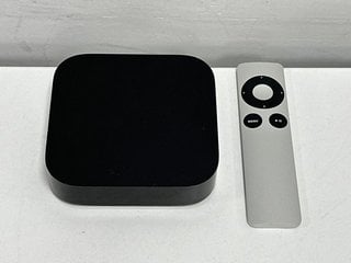 APPLE TV (3RD GENERATION) TV BOX IN BLACK: MODEL NO A1469 (WITH REMOTE) [JPTM126271]